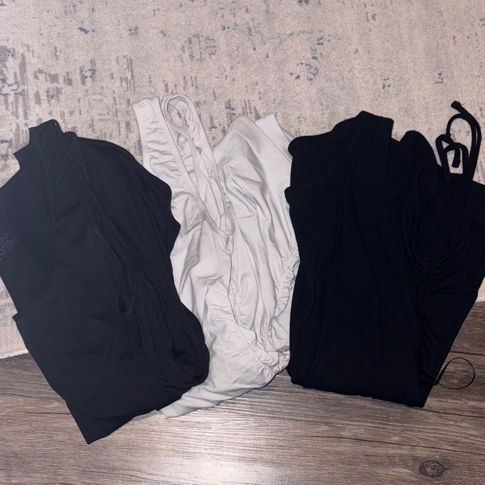 3 maternity tank tops; hofish, Isabel, and Sonoma